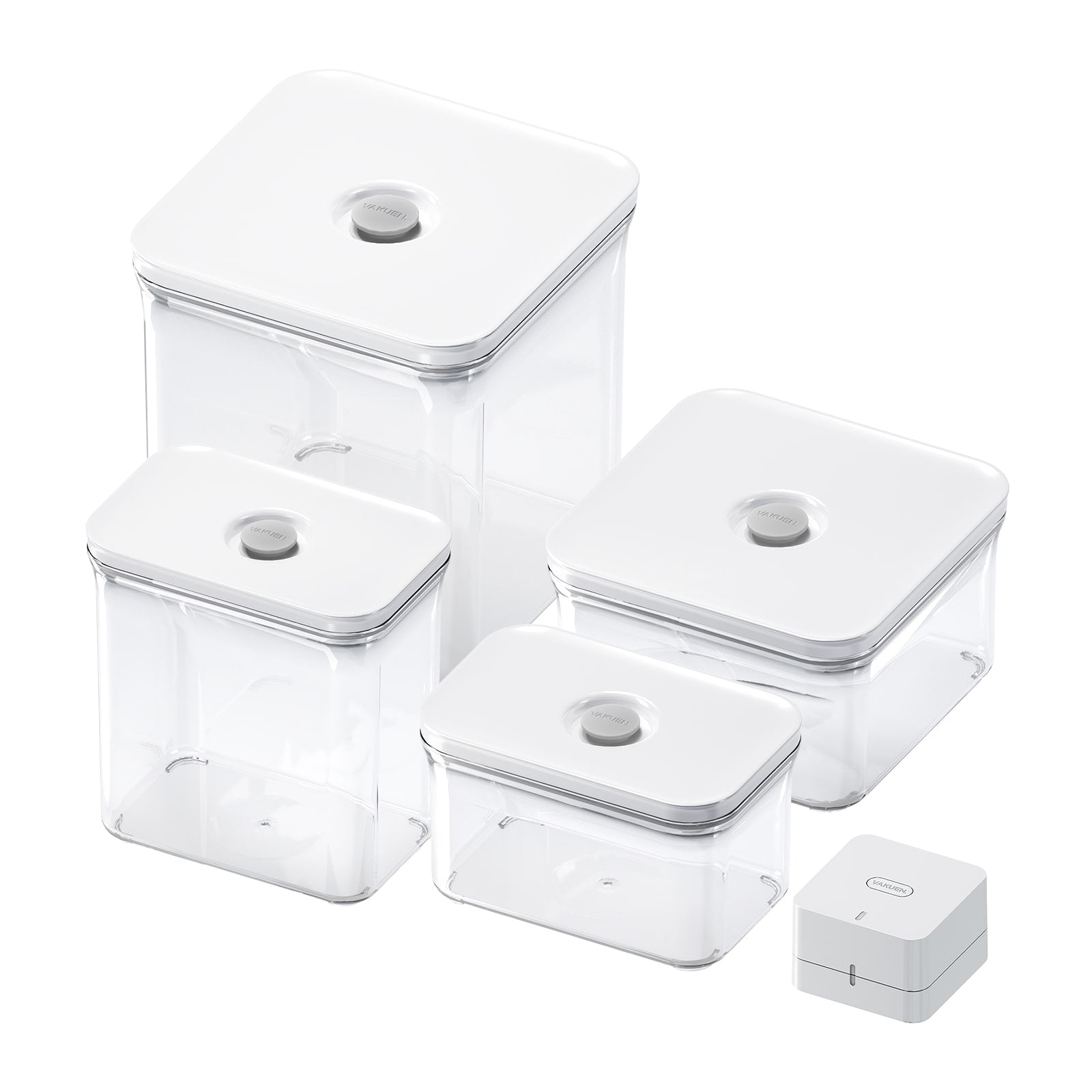 Vacuum Airtight Food Storage Container - 5pc