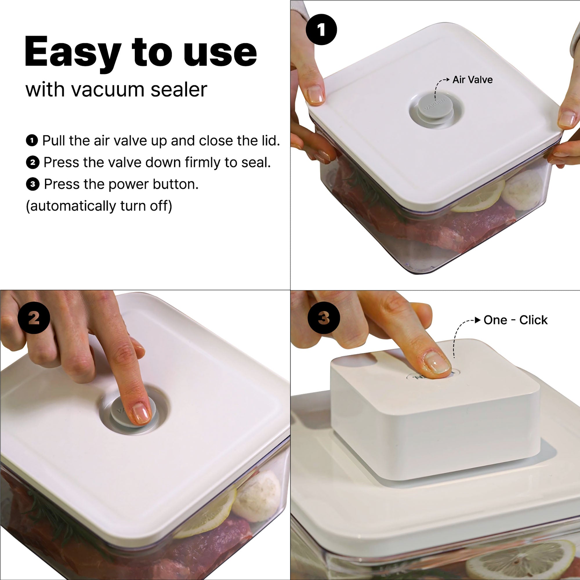 Vacuum Sealer for Vakuen Containers